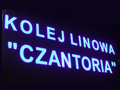 Litery led Czantoria